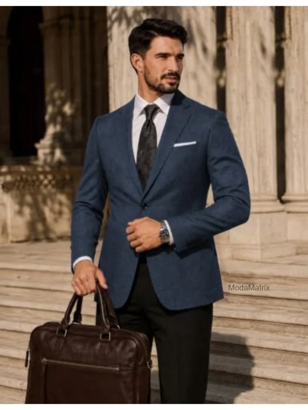 Mens Lightweight Casual Blazer Sport Coat Two Button Notch Lapel